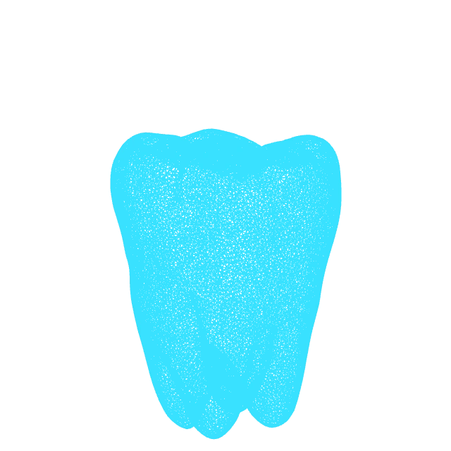 3D model zuba — CAD mreža
